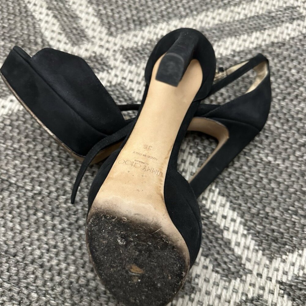 Jimmy Choo Heels Platform Sandals - Picture 8 of 8